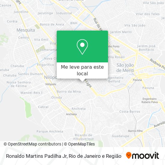 Ronaldo Martins Padilha Jr mapa