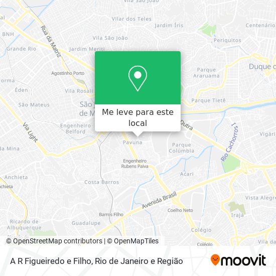 A R Figueiredo e Filho mapa