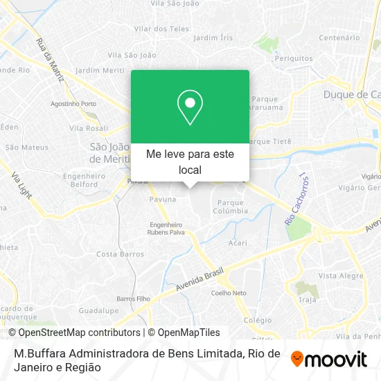 M.Buffara Administradora de Bens Limitada mapa