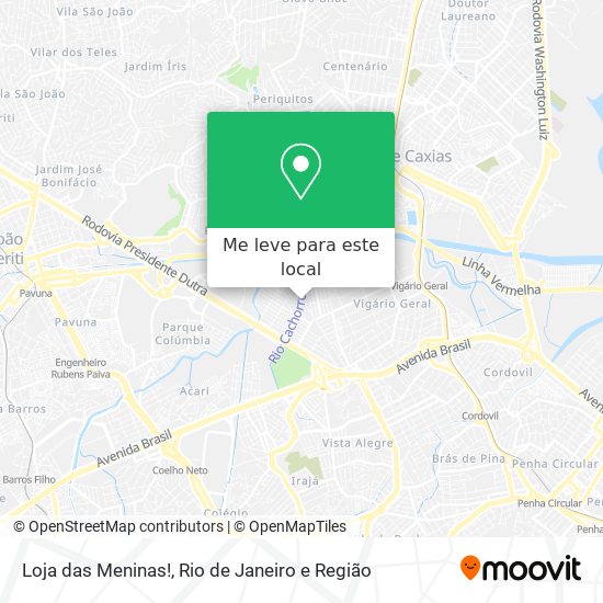 Loja das Meninas! mapa