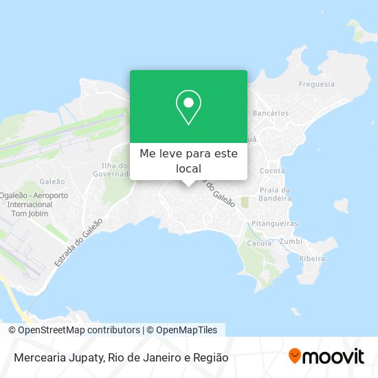 Mercearia Jupaty mapa