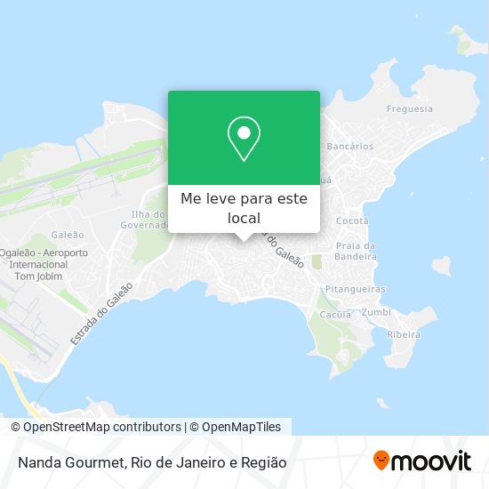 Nanda Gourmet mapa