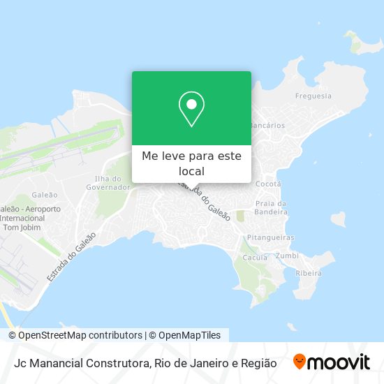 Jc Manancial Construtora mapa