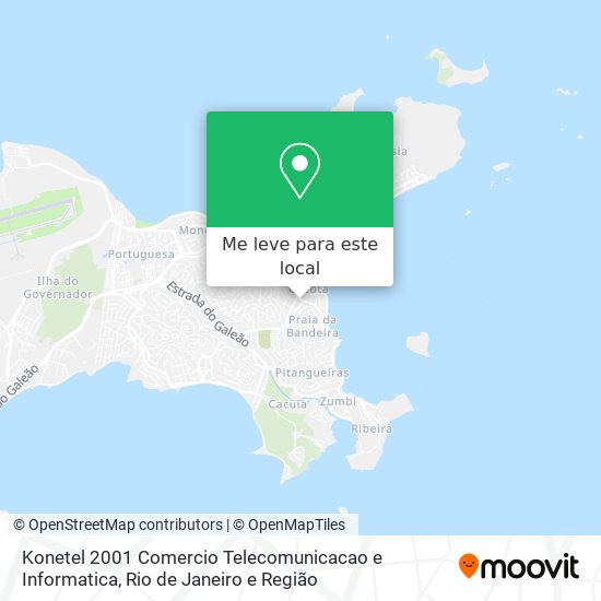 Konetel 2001 Comercio Telecomunicacao e Informatica mapa