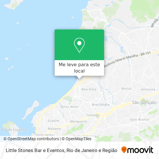 Little Stones Bar e Eventos mapa