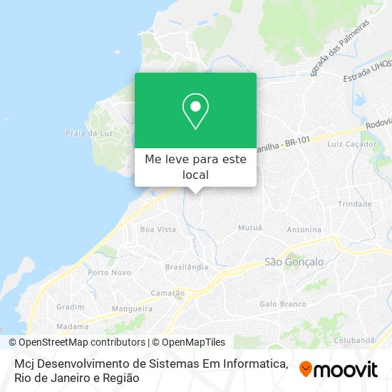 Mcj Desenvolvimento de Sistemas Em Informatica mapa