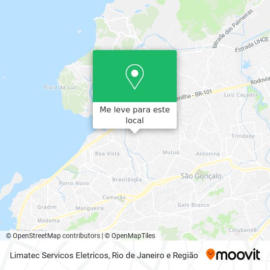 Limatec Servicos Eletricos mapa