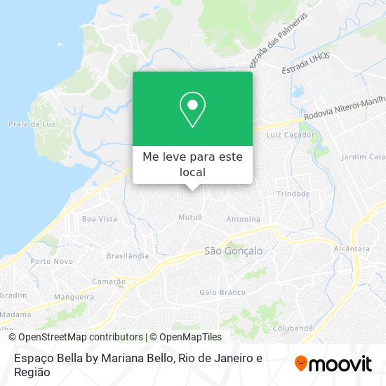 Espaço Bella by Mariana Bello mapa