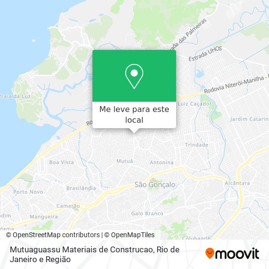 Mutuaguassu Materiais de Construcao mapa