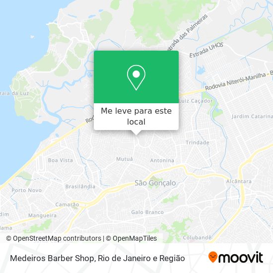Medeiros Barber Shop mapa