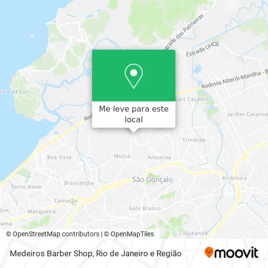 Medeiros Barber Shop mapa