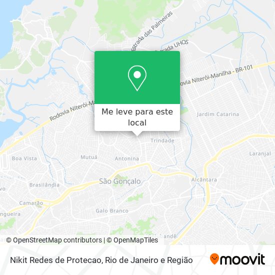 Nikit Redes de Protecao mapa