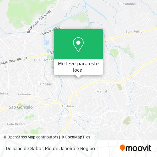 Delicias de Sabor mapa