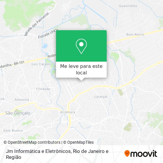 Jm Informática e Eletrônicos mapa