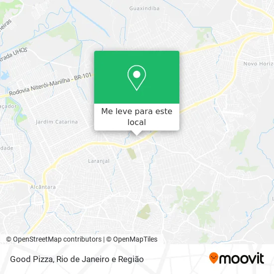 Good Pizza mapa