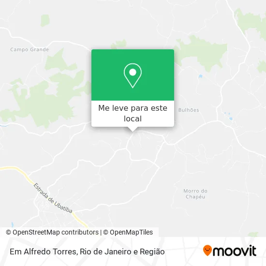 Em Alfredo Torres mapa