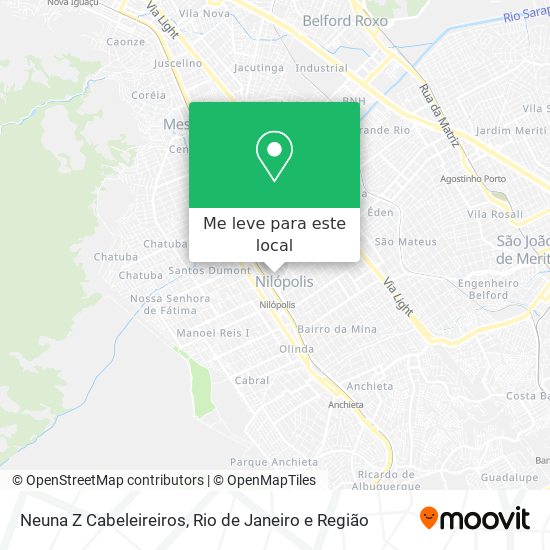 Neuna Z Cabeleireiros mapa