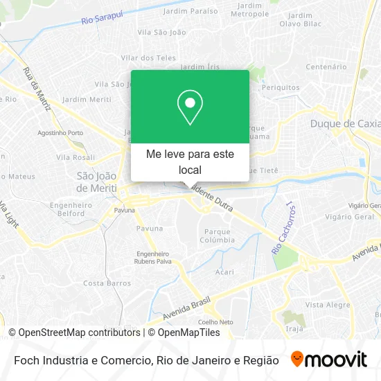 Foch Industria e Comercio mapa