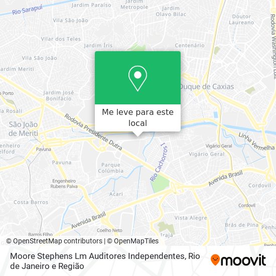 Moore Stephens Lm Auditores Independentes mapa