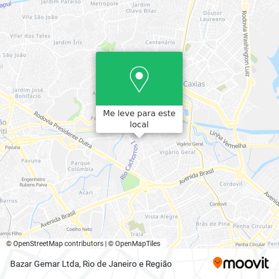 Bazar Gemar Ltda mapa
