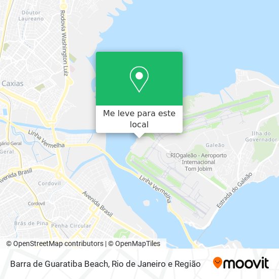 Barra de Guaratiba Beach mapa