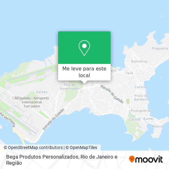 Bega Produtos Personalizados mapa