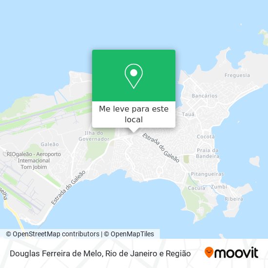 Douglas Ferreira de Melo mapa