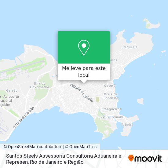 Santos Steels Assessoria Consultoria Aduaneira e Represen mapa