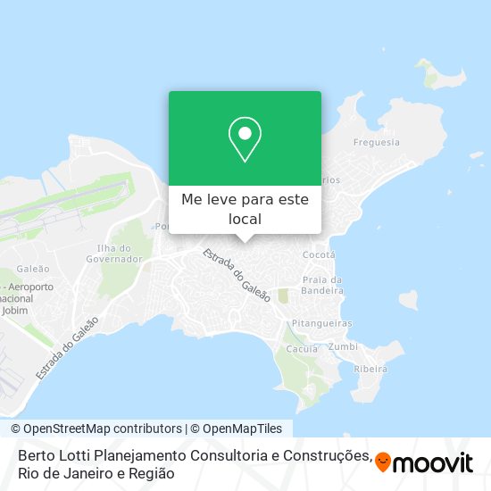 Berto Lotti Planejamento Consultoria e Construções mapa