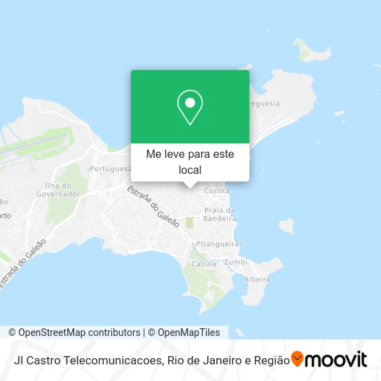 Jl Castro Telecomunicacoes mapa