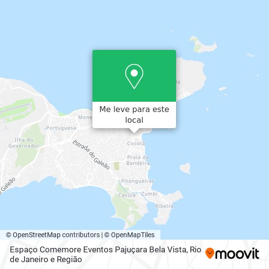 Espaço Comemore Eventos Pajuçara Bela Vista mapa