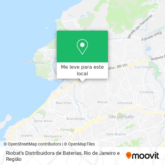 Riobat's Distribuidora de Baterias mapa