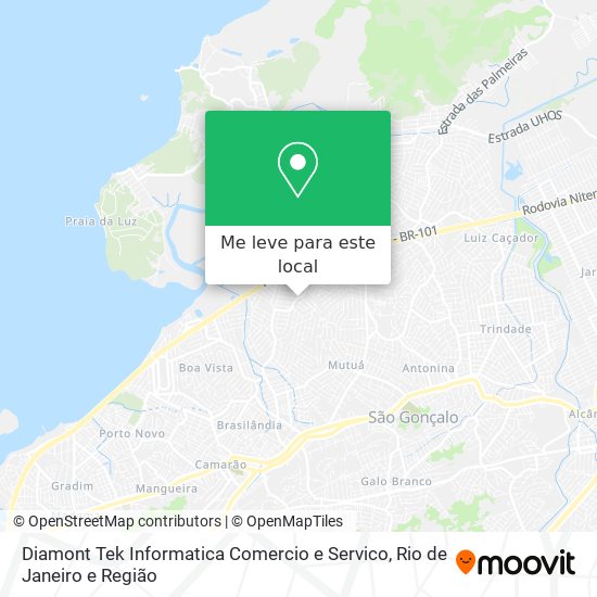 Diamont Tek Informatica Comercio e Servico mapa