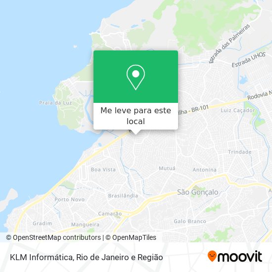 KLM Informática mapa