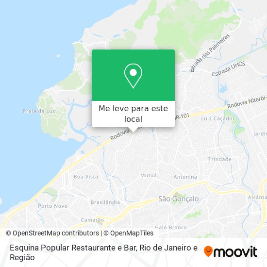 Esquina Popular Restaurante e Bar mapa