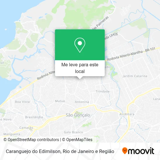 Caranguejo do Edimilson mapa