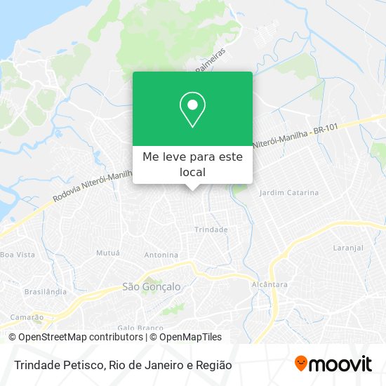 Trindade Petisco mapa