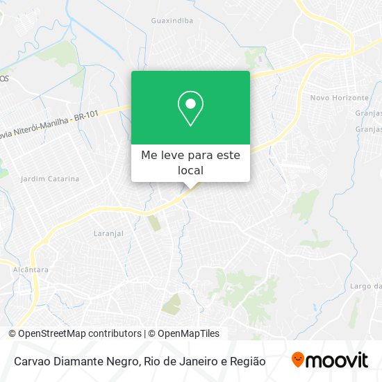 Carvao Diamante Negro mapa