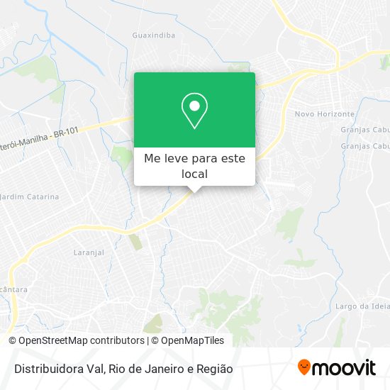 Distribuidora Val mapa