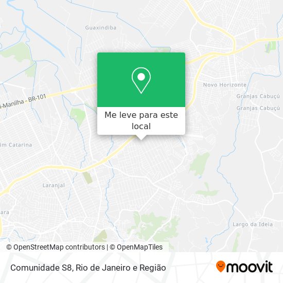 Comunidade S8 mapa