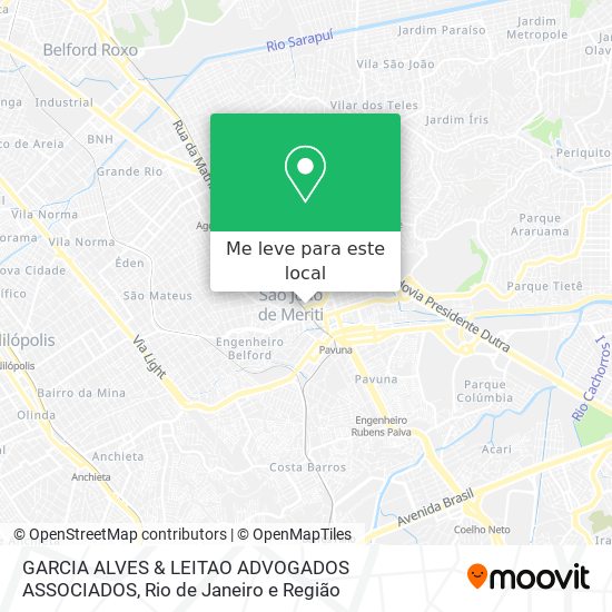 GARCIA ALVES & LEITAO ADVOGADOS ASSOCIADOS mapa