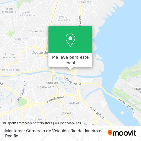 Mastercar Comercio de Veiculos mapa