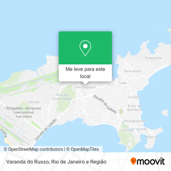 Varanda do Russo mapa