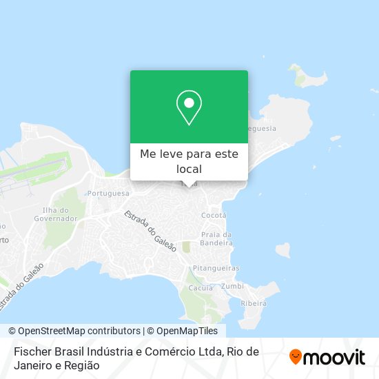 Fischer Brasil Indústria e Comércio Ltda mapa