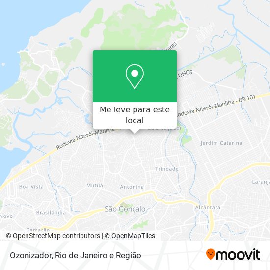 Ozonizador mapa