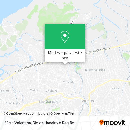 Miss Valentina mapa