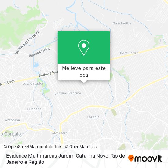 Evidence Multimarcas Jardim Catarina Novo mapa