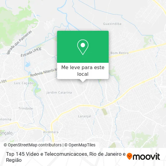 Tsp 145 Video e Telecomunicacoes mapa