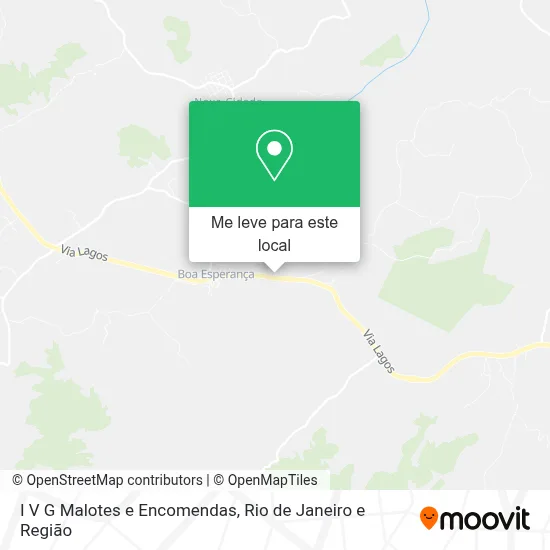 I V G Malotes e Encomendas mapa