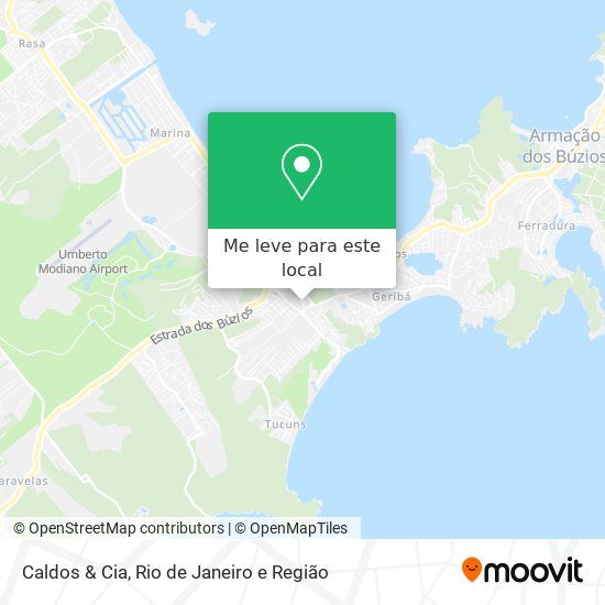 Caldos & Cia mapa